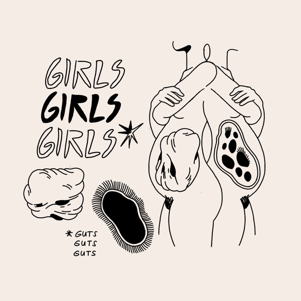 Eva Feuchter Illustration ''Girls, girls, girls''